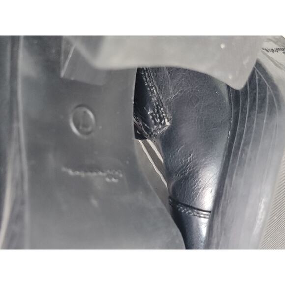 VGT No Boundaries 90s Y2K Black Chunky Platform Heel Boots Lace Up 7 Goth Grunge - Picture 11 of 14